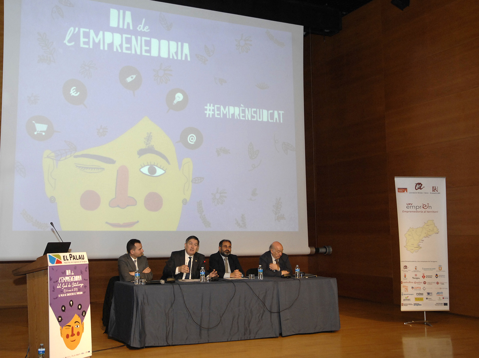 L'obertura de l'acte ha anat a càrrec del rector de la URV, Josep Anton Ferré i el  Conseller delegat de Treball i Activació econòmica de l'ajuntament de Tarragona,  Xavier Tarrés.