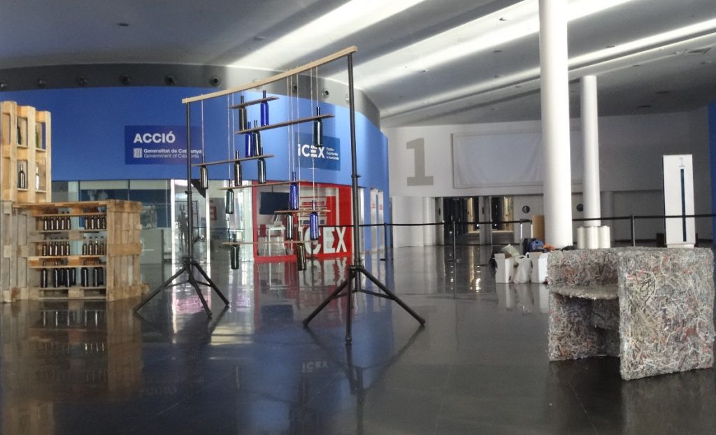 Les tres obres d'estudiants de l'ETSA, exposades a Construmat.