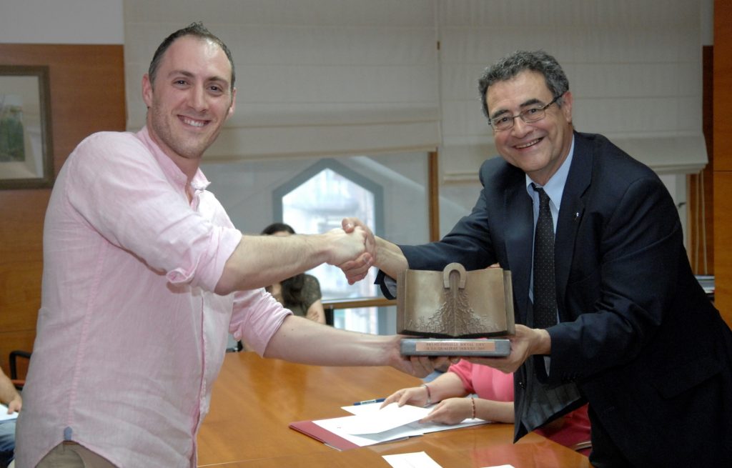 Entrega del premi individual 