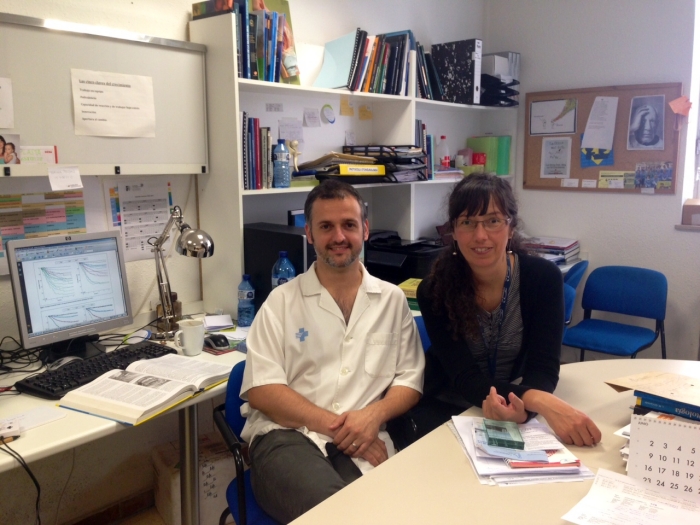Els doctors Francesc Xavier Avilés, del Joan XXIII, i Ximena Terra, de la URV.