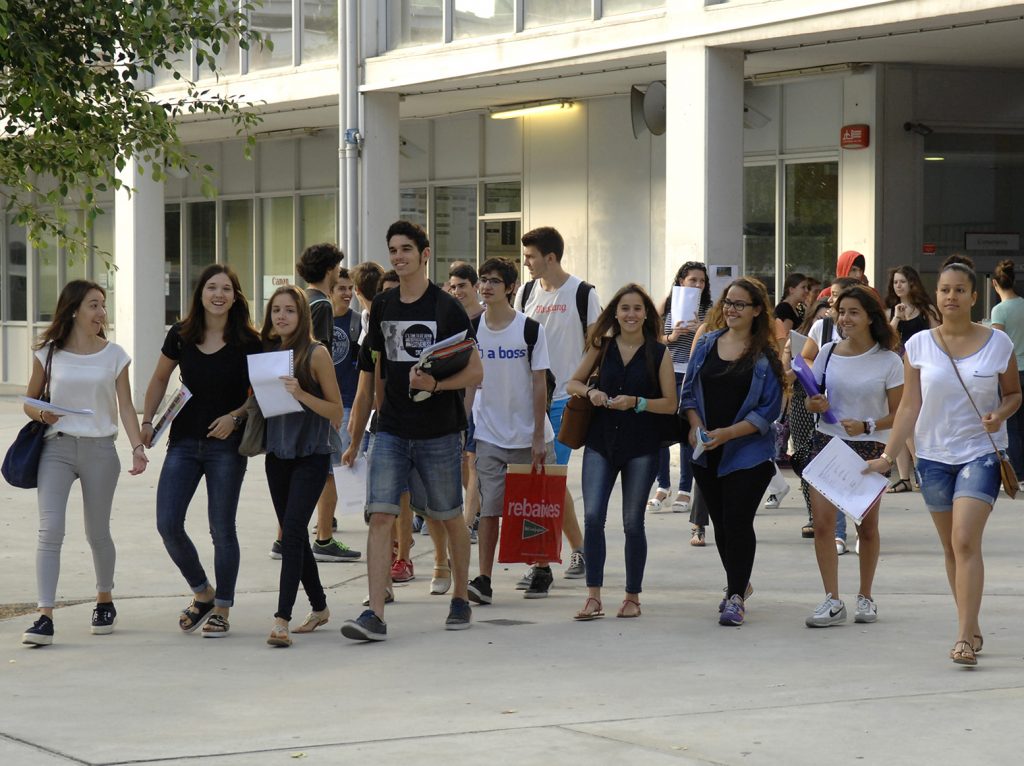 La majoria d'estudiants de les PAU prové del batxillerat.